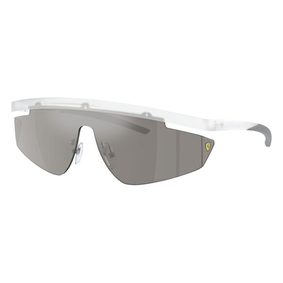 New FERRARI SCUDERIA Grey Rimless Shield FZ6001 505/6G Sunglasses Women - Picture 1 of 6